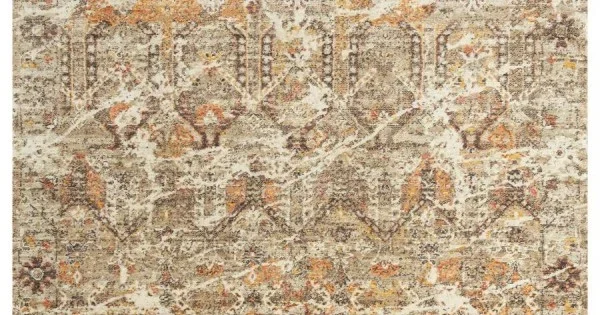 Rugs Town Infinity Brown/ Beige 008104 10 ft. X 13 ft. Rectangle Rug