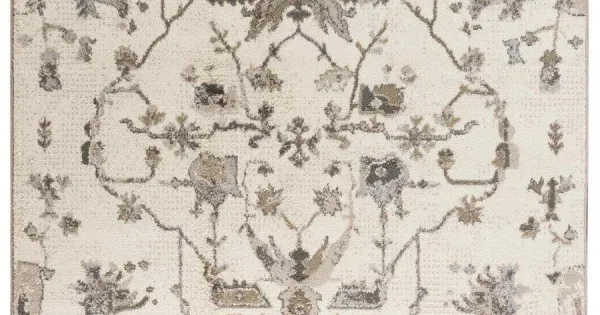 Rugs Town Mystic Beige MYT107 5 ft. 2 in. X 7 ft. 3 in. Rectangle Rug