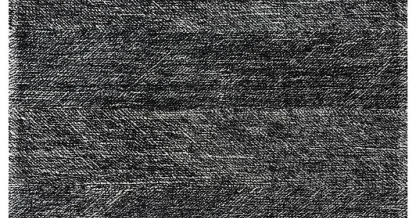 Rugs Town Trace Black 014101 8 ft. 6 in. X 11 ft. 6 in. Rectangle Rug