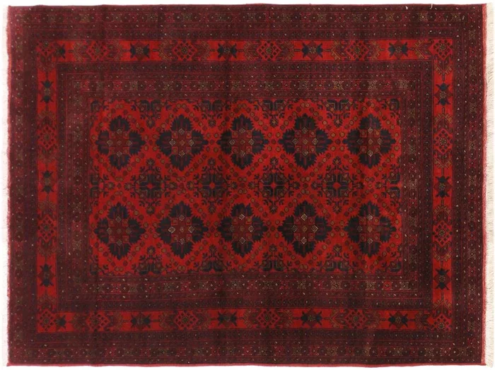 Rustic Biljik Khal Mohammadi Aurea Wool Rug – 4’3” x 6’7”