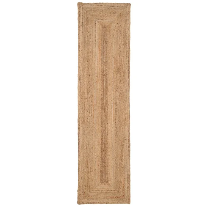 Rustic Braided Jute Runner Rug – Althea