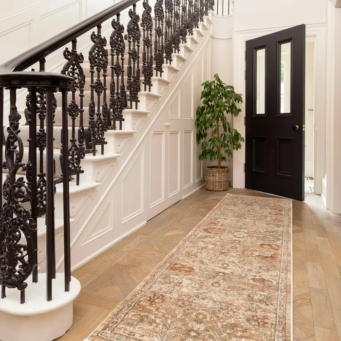 Rustic Floral Terracotta Runner – Dahlia