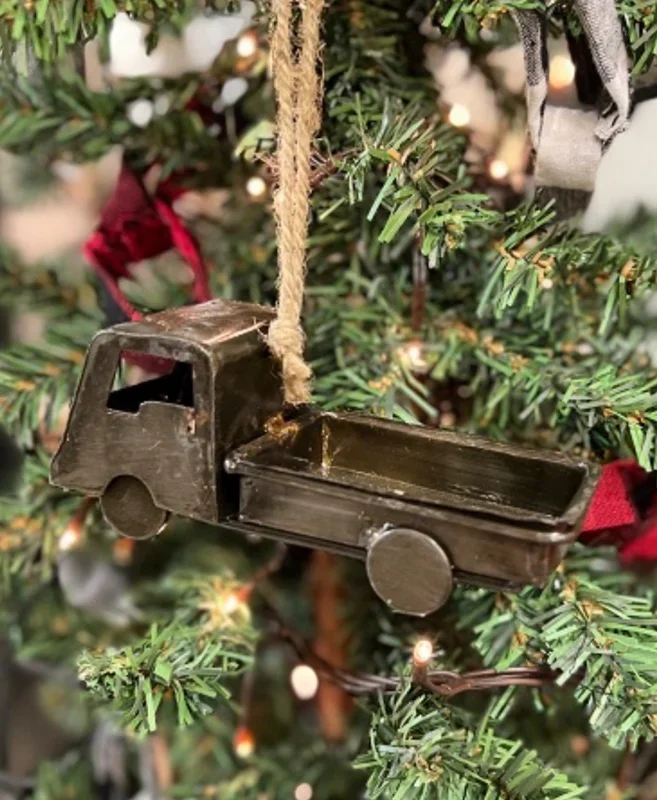 Rustic Mini Tin Truck
