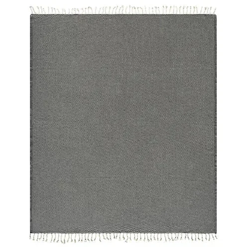 Sadie 80304BLK Black Throw Blanket