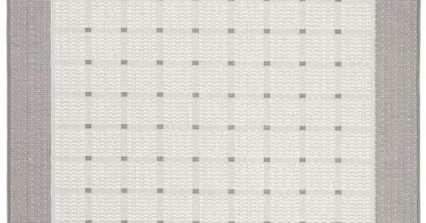 Safavieh Bermuda BMU801 Grey / Ivory 8′ X 8′ Square Area Rug