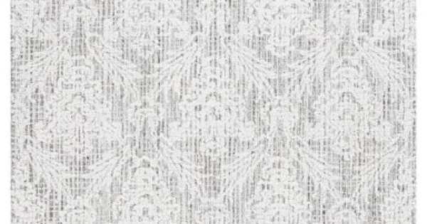 Safavieh Ebony Grey / Ivory EBN112 5 ft. X 8 ft. Rectangle Rug