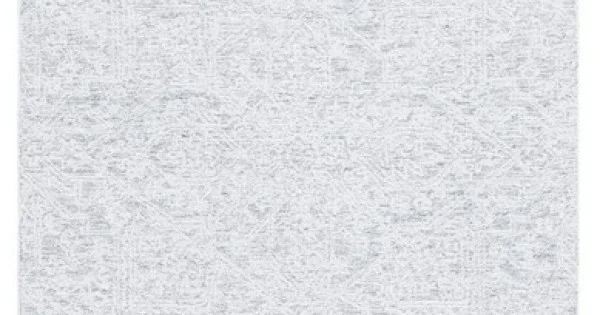 Safavieh Ebony Grey / Ivory EBN205 4 ft. X 6 ft. Rectangle Rug