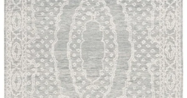 Safavieh Ebony Ivory / Grey EBN306 3 ft. X 5 ft. Rectangle Rug
