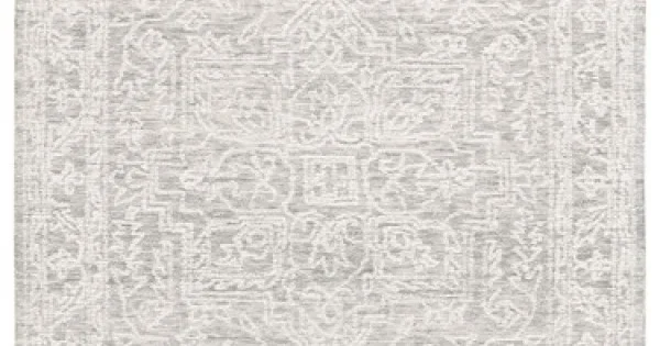 Safavieh Ebony Ivory / Grey EBN311 5 ft. X 8 ft. Rectangle Rug