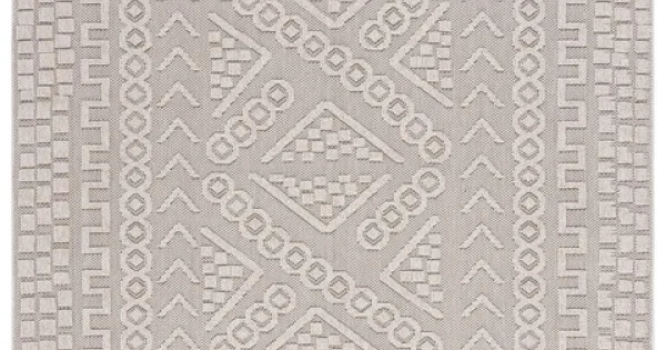 Safavieh Global Beige / Light Beige GLB202 6 ft. 7 in. X 6 ft. 7 in. Square Rug