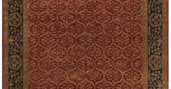 Safavieh Old World Red / Navy OW119 6 ft. X 9 ft. Rectangle Rug