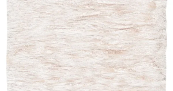 Safavieh Shag Ivory SG511 2 ft. 3 in. X 14 ft. Runner Rug