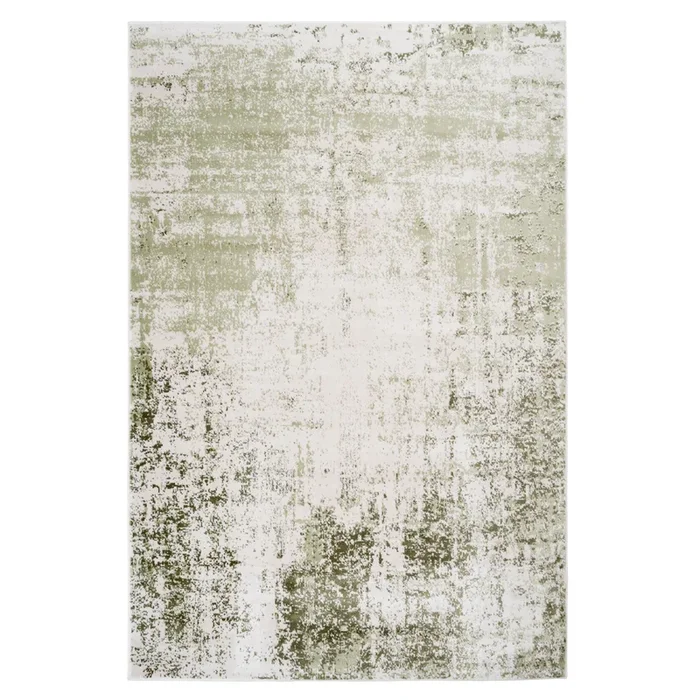Sage Green Abstract Rug – Bella