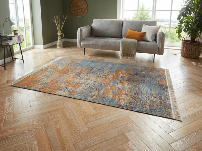 Sarobi 105143 Robina Gold Blue Rug