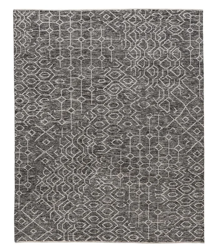 SASHIKO CHARCOAL IVORY
