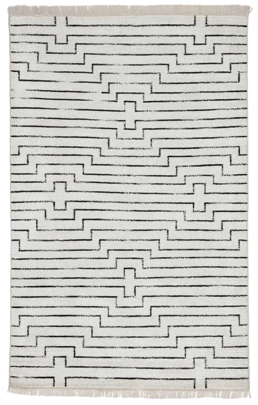 SAT02 Satellite – Jaipur Living Alloy Handmade Geometric Area Rug