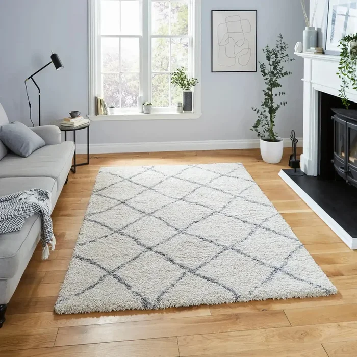 Scandi Berber G257 Cream Grey Rug