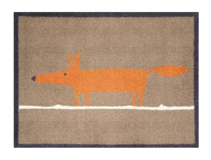Scion Mr Fox Brown Rug