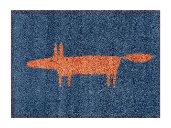 Scion Mr Fox Navy Rug