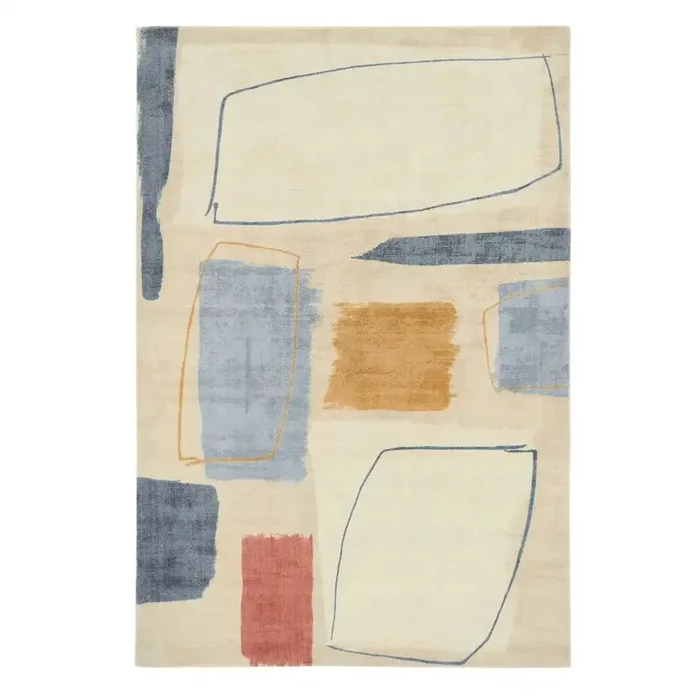 Scion Screen Printed Composition Amber 023701 Rug