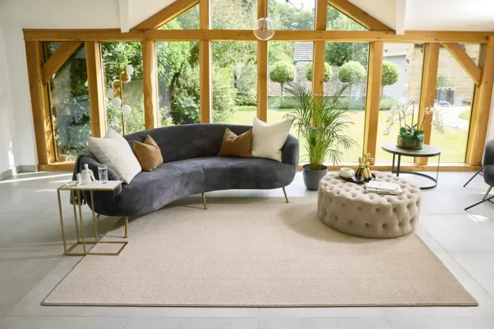 Sense Hug Rug Beige Washable