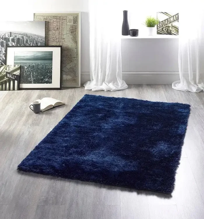 Shimmer Indigo Rug