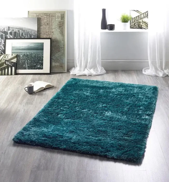 Shimmer Teal Rug