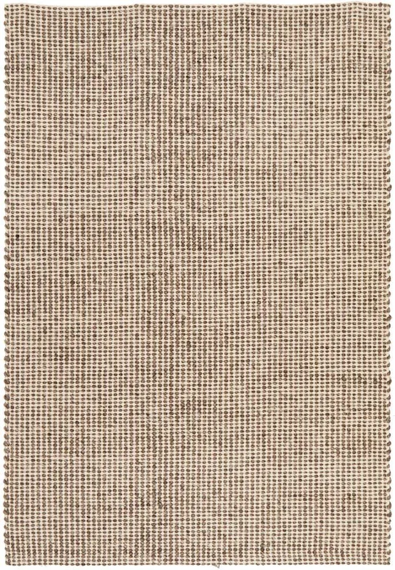 Skandi Hand Made Brown Area Rug