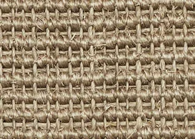 Slate Fine Rib Sisal small rug with Belgian Grey Chenille binding