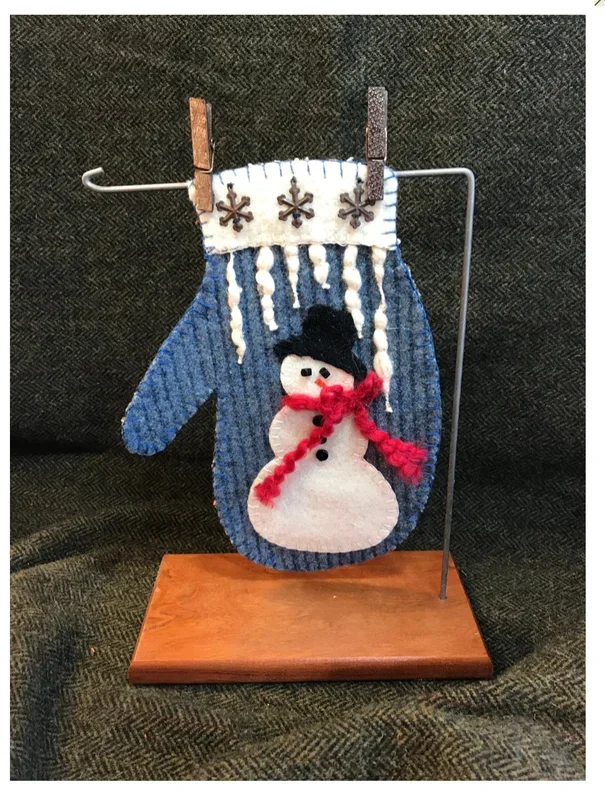 Snowman Mitten kit