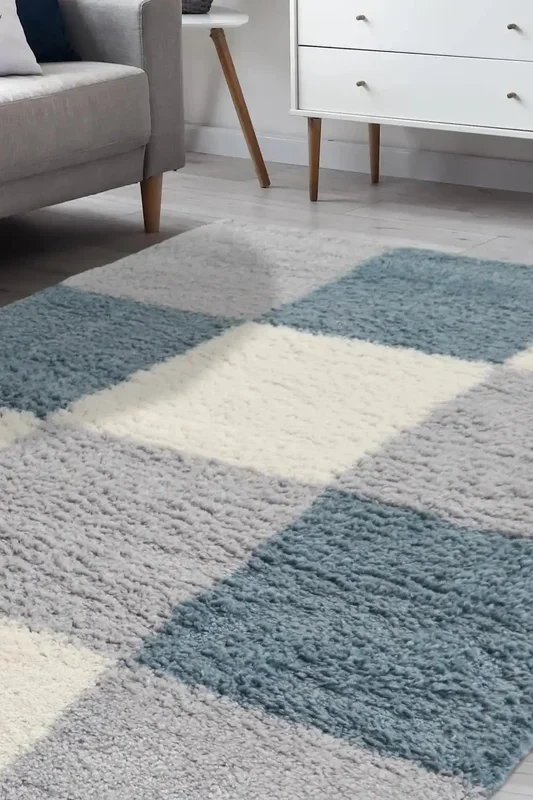Snug Melrose BLOCKS DUCK EGG Rug