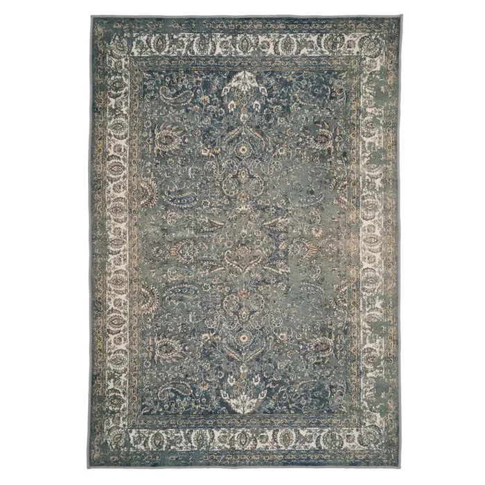 Soft Washable Classic Green Rug – Maude