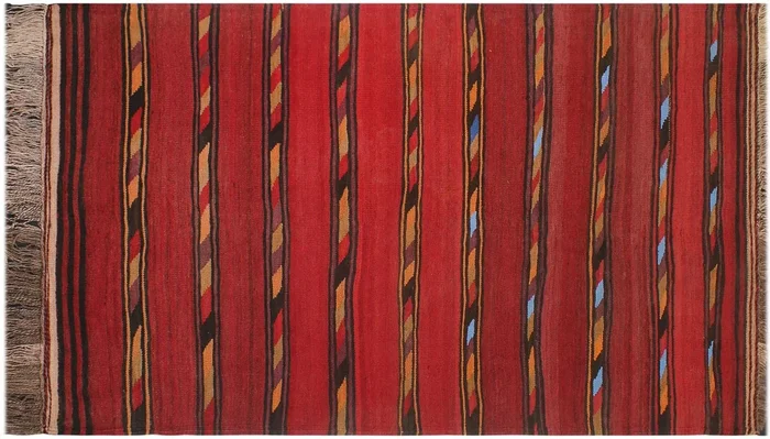 Southwestern Antique Kilim Kimberle Hand-Woven Area Rug – 4’2” x 7’2”