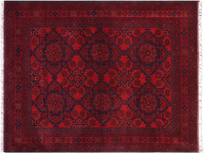 Southwestern Biljik Khal Mohammadi Carlee Wool Rug – 4’10” x 6’7”
