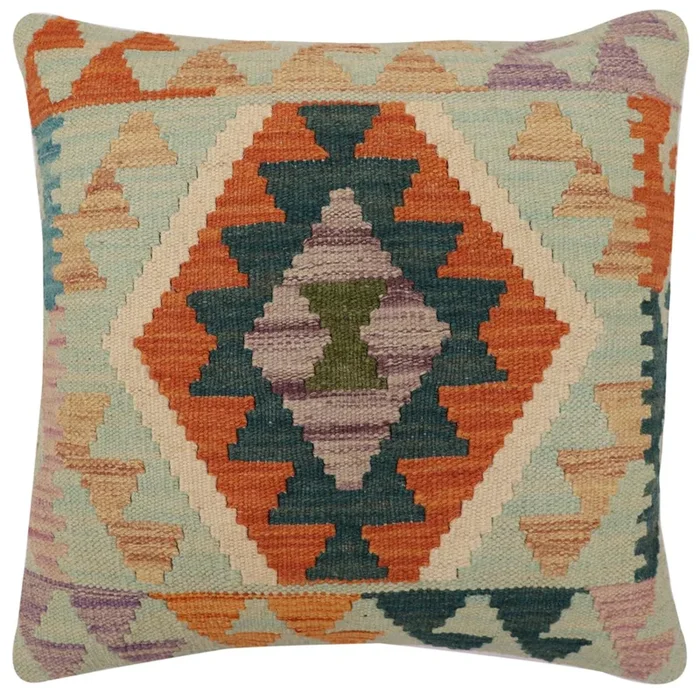 Southwestern Calhoun Turkish Hand-Woven Kilim Pillow