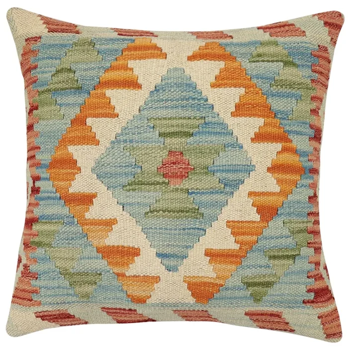 Southwestern Jetta Turkish Hand-Woven Kilim Pillow