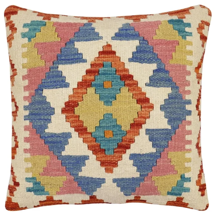 Southwestern Lorretta Turkish Hand-Woven Kilim Pillow