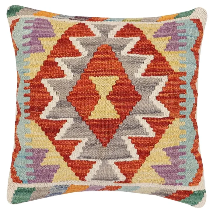 Southwestern Norene Turkish Hand-Woven Kilim Pillow