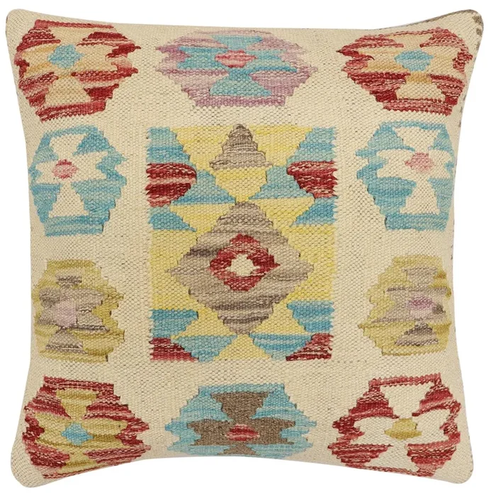 Southwestern Tricia Turkish Hand-Woven Kilim Pillow