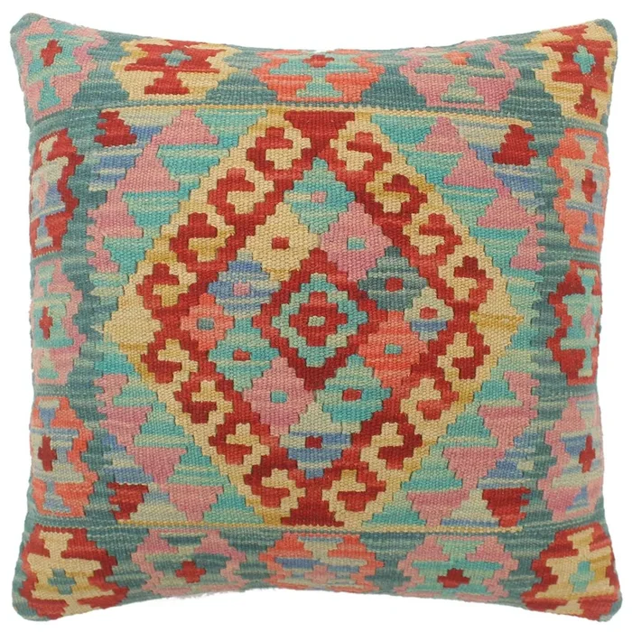 Southwestern Turkish Bui Hand Woven Kilim Pillow
