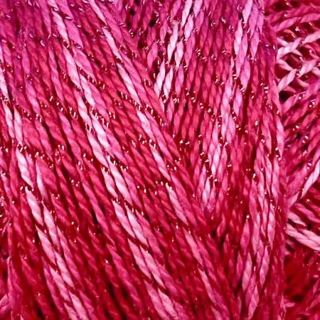 Sparkly Fuchsia Sparkle Pearl Cotton Size 8