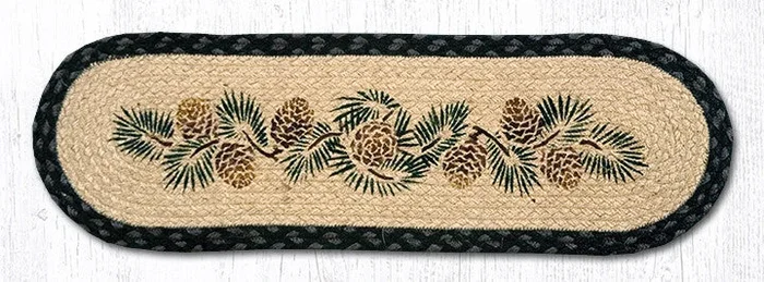 ST-OP-025A Pinecone Printed Stair Tread