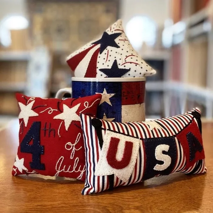 Star Spangled Mini Pillows