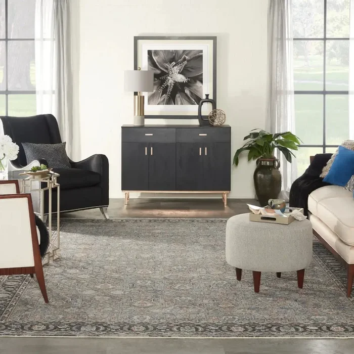 Starry Nights STN10 Grey Navy Rug