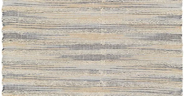 Surya Bali BAL2301 Blue Black Area Rug 5 ft. X 7 ft. 6 in. Rectangle