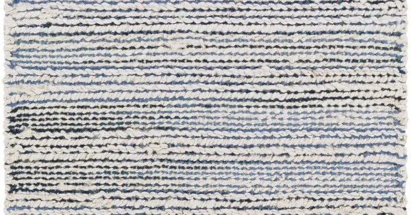 Surya Bali BAL2302 Navy Black Area Rug 8 ft. X 10 ft. Rectangle