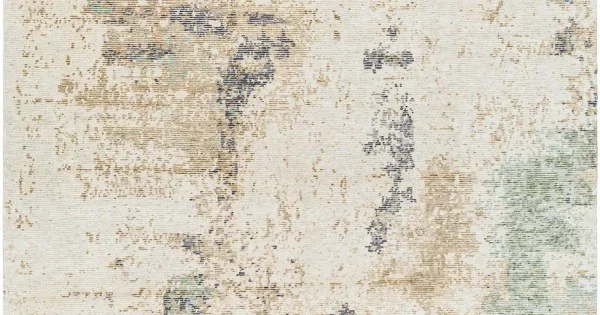 Surya Baranof BRF1002 Gray Navy Area Rug 12 ft. X 15 ft. Rectangle