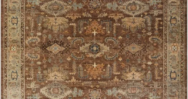 Surya Bijar Burnt Umber BIJ-2300 8 ft. X 10 ft. Rect. Rug