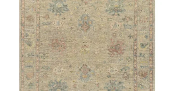 Surya Biscayne BSY2306 Rose Camel Area Rug 4 ft. X 6 ft. Rectangle