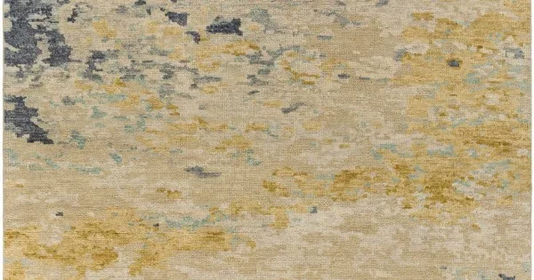 Surya Biscayne BSY2311 Mustard Beige Area Rug 8 ft. X 10 ft. Rectangle